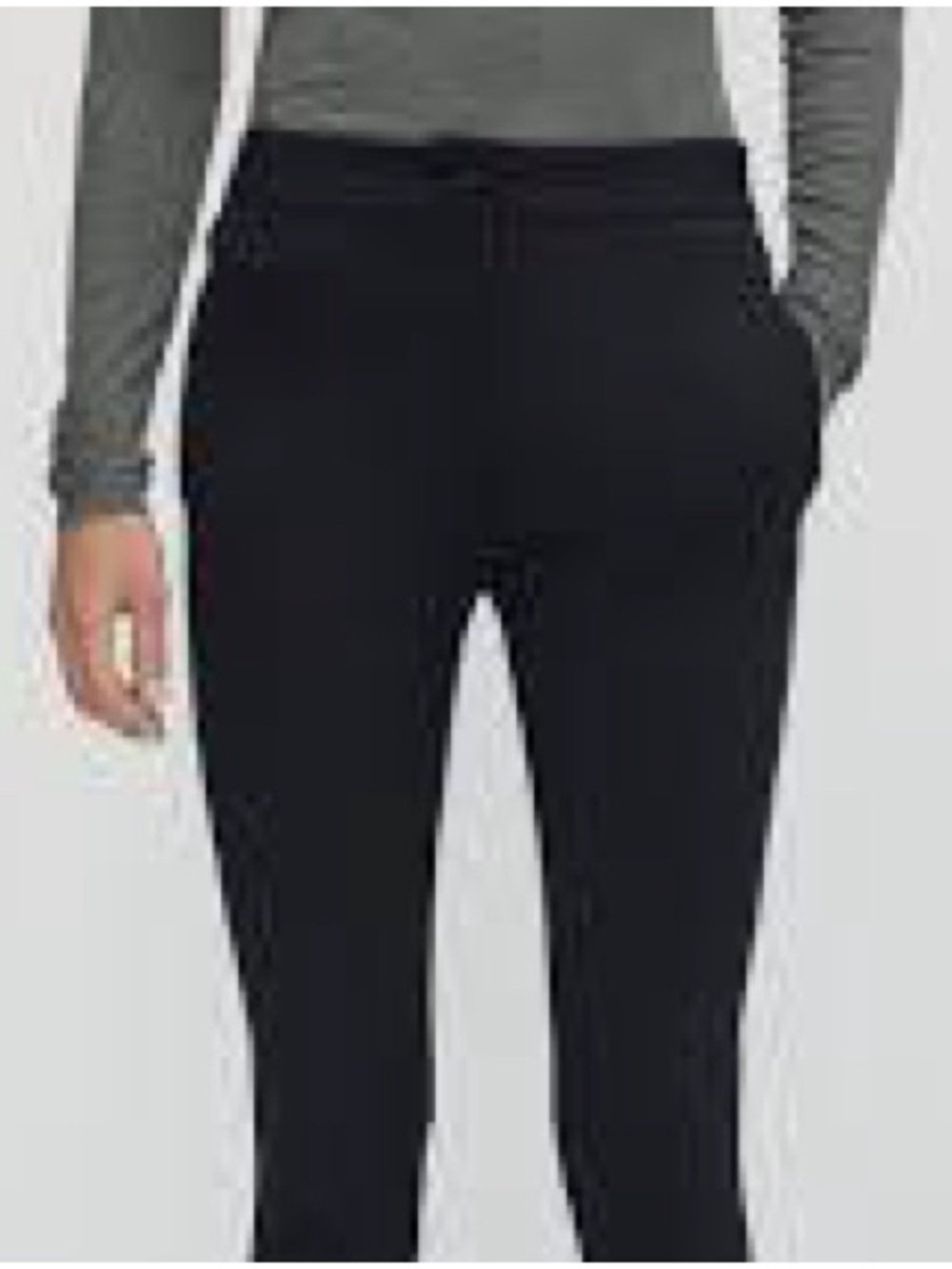 Kit and Ace Black Slim Fit Technical Stretch Casual Pants Size 6 Tall